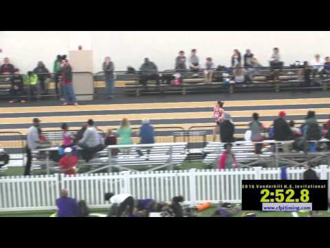 2016 Vandy HS Invite - Girls Mile Run Heat 1