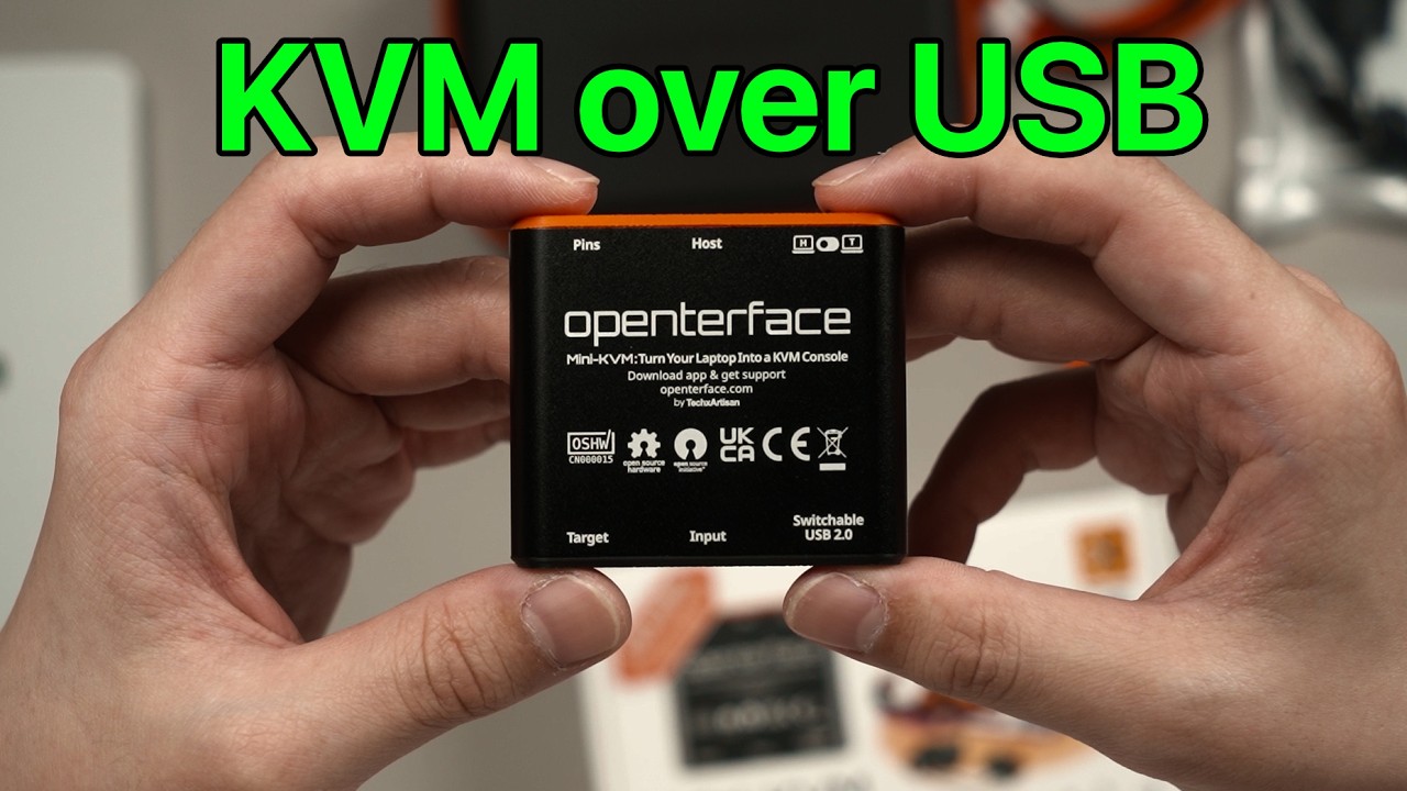 Small Gadget, Massive Workflow Upgrade! 🖥️💡 TechXArtisan Openterface Mini-KVM review!