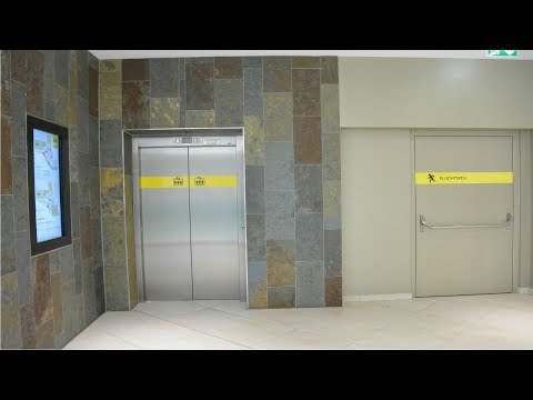 2006 Schindler 5400 MRL traction elevator @ Center West, Graz,Austria