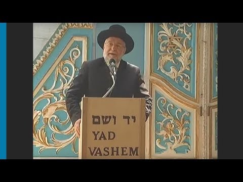 הרב לאו - דבריו המלאים בטקס הענקת אות חסיד אומות העולם