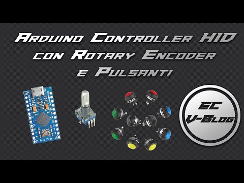 Come Creare una Periferica di Gioco con Arduino Encoder e Pulsanti