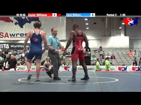 Caylor Williams vs. Zack Wilcox at 2013 Las Vegas/ASICS U.S. Open