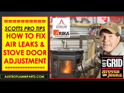 Austroflamm & Rika Pellet Stove Door Adjustment: Troubleshooting Air Leaks Gasket Repair 2026 Guide