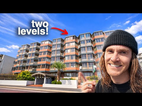 Questo appartamento in Giappone ha un balcone che vedi raramente!