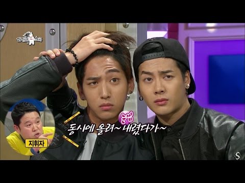 【TVPP】Baro(B1A4) - Funny eyebrows, 바로(비원에이포) -  무대를 흥겹게 만드는 바로의 활발한(?) 눈썹 @ Radio Star