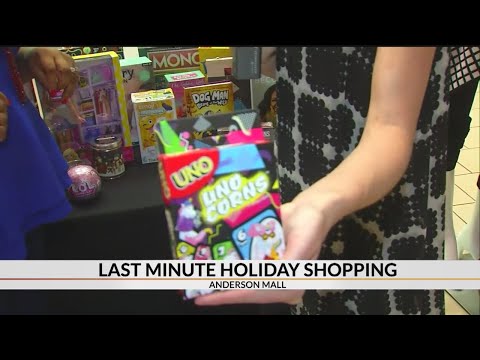 Christmas gift ideas for last minute shoppers at Anderson Mall