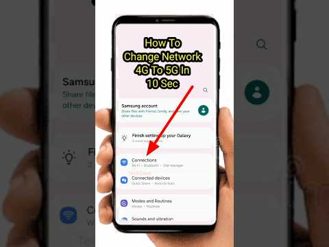How to CHANGE Mobile Network 4G to 5G | Switch 4G to 5G Right Now