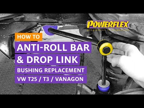 VW T3 / T25 / Vanagon - ARB and Drop Link Bush Replacement