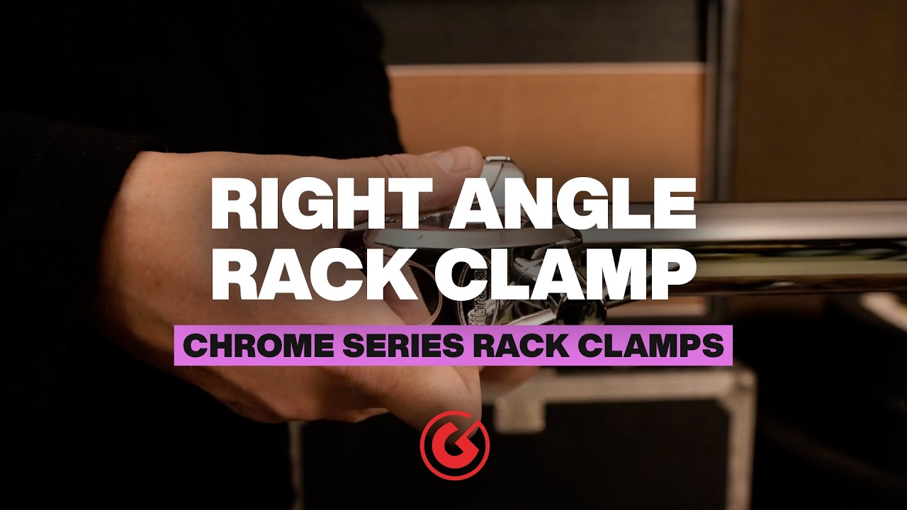 Gibraltar SC-GCRA Chrome Right Angle Drum Rack Clamp