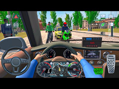 City Taxi Driver Simulator 3D: Mega city driving simulator 2026 pickup passenger - android gameplay