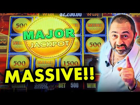MAJOR JACKPOT ON SAHARA GOLD!! OMG!!!