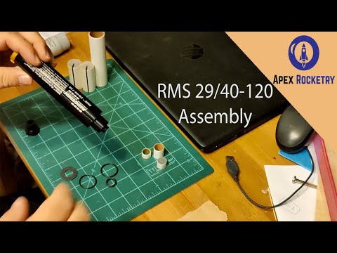 Aerotech RMS 29/40-120 Rocket Motor Assembly