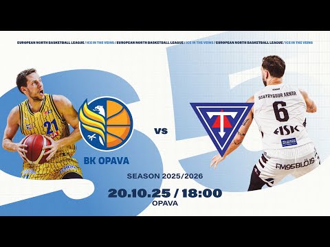 BK Opava v Tindastoll | Oct 20, 2025, 6:00 PM | ENBLeague 2025/26