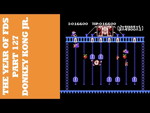 The Year of FDS - Part 127 - Donkey Kong Jr. (ドンキーコングJR.)