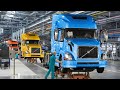 How They Build Volvo Best Semi Trucks from Scratch - Inside Production Line Factory