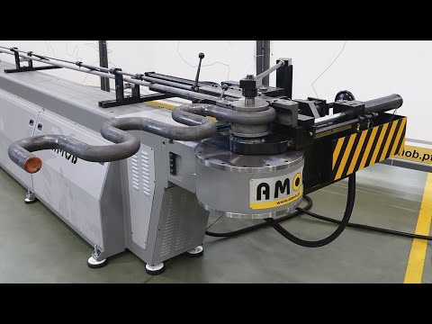Electric NC Tube Bender - MDH90CN1 - Bending Mild Steel - CLR90