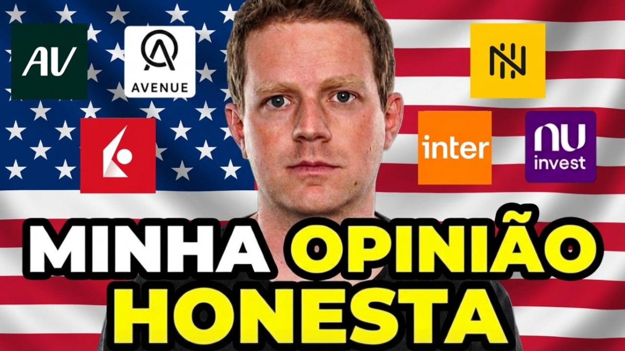 QUAL A MELHOR CORRETORA PARA INVESTIR NOS ESTADOS UNIDOS EM 2026? AVENUE, NOMAD, INTER…
