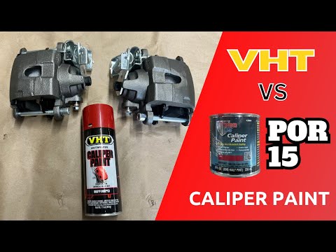 Caliper Paint VHT vs POR 15 - Getting the Trick Chassis Rear End Ready to Install