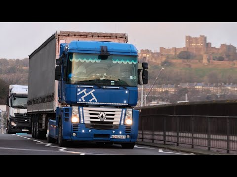 [ 4K ] Sunset Truck Spotting at Dover - Vol. 7