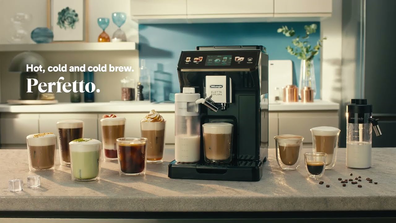 De'Longhi Machine à café automatique Eletta Explore ECAM450.65.G Noir