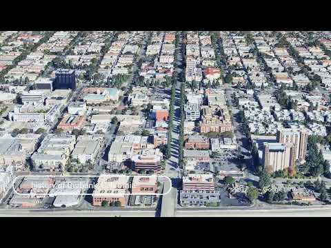 The history of Burbank, California