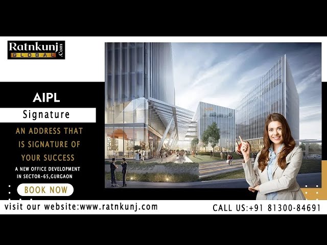 Office space  area 500sqft for sale Aipl Signature sector 32 gurgaon