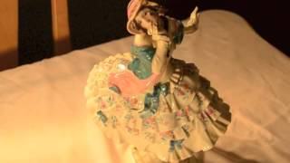 Thrift Hunter Garage Sale Finds Estate Meissen Figurine Jewelry Update Haul #18