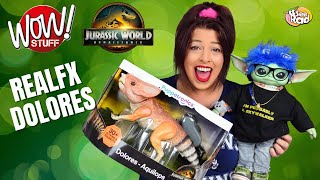 WOW! Stuff RealFX Jurassic World Dolores Puppetronics Demo