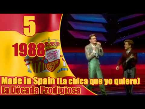 Eurovision: SPAIN's Top 10 Songs