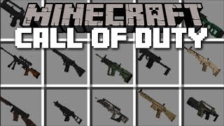 Minecraft ZOMBIE CALL OF DUTY MOD / FIGHT OFF THE EVIL ZOMBIE APOCALYPSE!! Minecraft