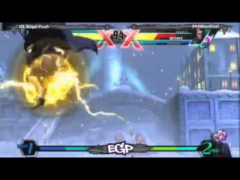 IGL Royal Flush (Thor/Joe/Modok) vs 949lWentinel (Dorm/Mag/Wesker) - Mortal Souls UMvC3 LQF