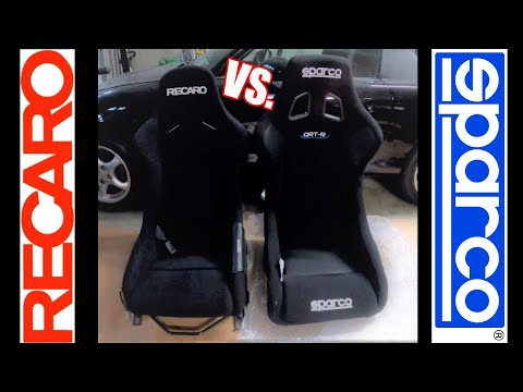 RECARO Pole Position Vs. SPARCO QRT-R - Seat Comparison