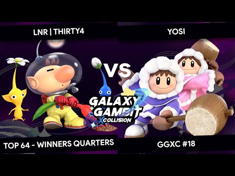 GGxC #18 - LNR thirty4 (Olimar) vs yosi (Ice Climbers) - Top 64 - Winners Quarters