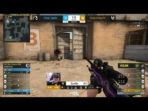 ZywOo 1v3 clutch vs. Team Liquid | ESL ONE COLOGNE 2019