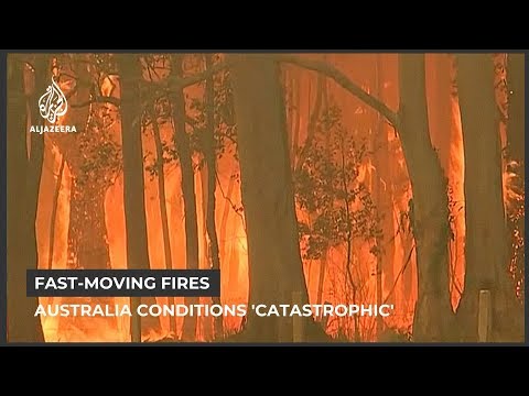 Natural Disasters Vocabulary - Australian Brushfires