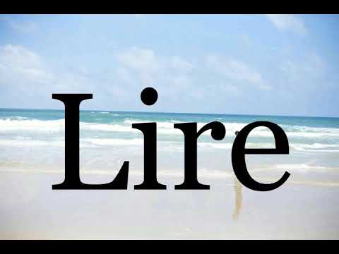 How To Pronounce Lire🌈🌈🌈🌈🌈🌈Pronunciation Of Lire
