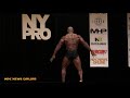 IFBB Pro League Men's Classic Physique Pro PANEXCE PIERRE Posing At The 2018 IFBB NY Pro