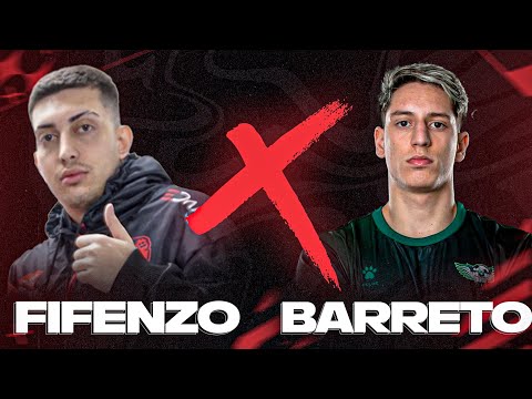 PEGOU FOGO! FIFENZO (CM) vs BARRETO (MGCF) - STREAMER/PRÓ X PRÓ || FIFA 23