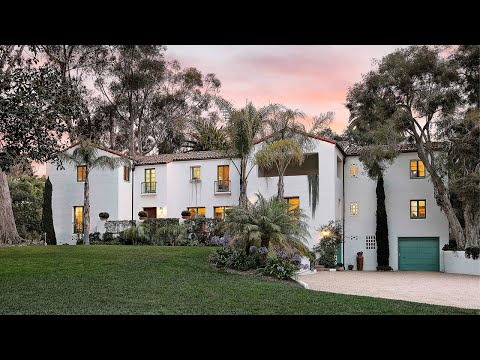 1922 George Washington Smith with Resor-like pool! 1098 Golf Road, Montecito, CA 93108