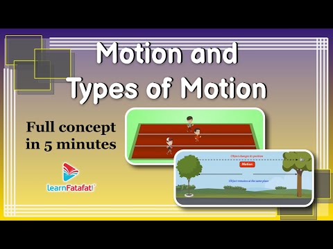 Motion and Types of Motion | Class 6 Science Motion...
