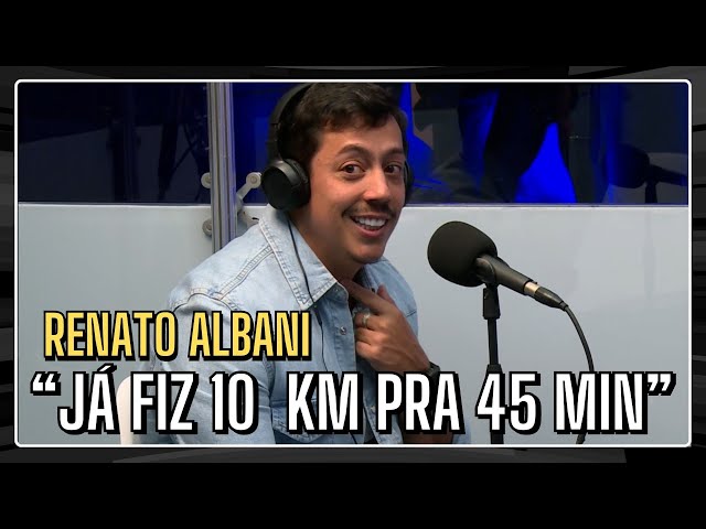 o RENATO ALBANI já correu 10 km pra 45 minutos!