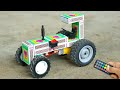 Making Remote Control Matchbox Tractor At Home