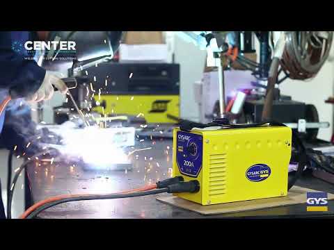 GYSARC200 Welding Demo. A powerful, light, and compact welding machine.