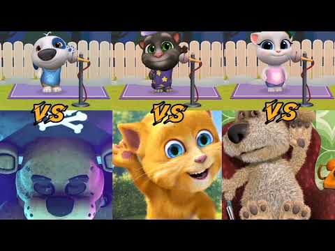 FNAF 🆚️ HANK 🆚️ TOM 🆚️ ANGELA 🆚️ BEN 🆚️ GINGER | Who Is Best Singer?