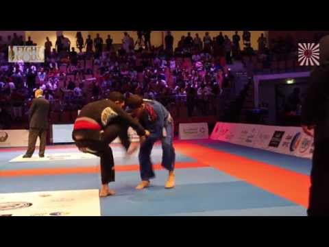 Philippe Pomaski World Pro 2015 purple belt semi finals #WPJJC