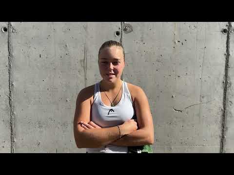 Flash interview com Angelina Voloshchuk — QF Campeonato Nacional Absoluto