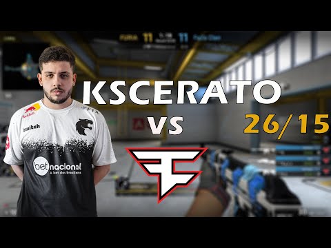 CS:GO POV Demo FURIA KSCERATO (26/15) vs FaZe (de_nuke) @ IEM Rio 2023