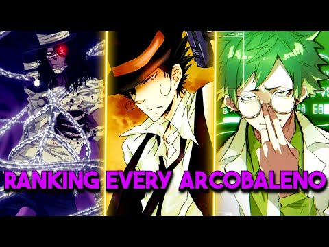 Ranking The Arcobaleno From Weakest To Strongest | Katekyo Hitman Reborn