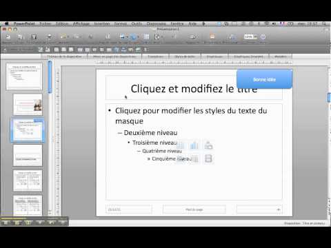 comment modifier bas de page powerpoint