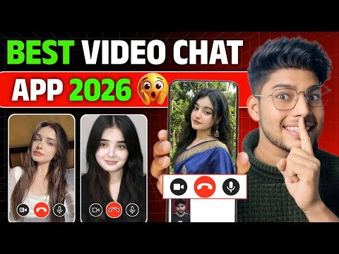 😍 Best Free Video Call App with Girls !! New Video calling App 2026 | Video call app free wala..🤫